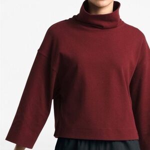 NEW North Face Outerlands Funnel Neck Waffle Top